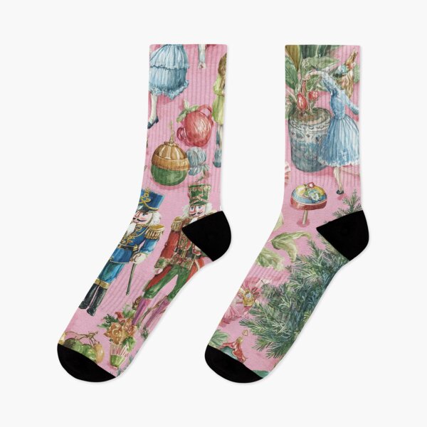 Item preview, Sugar Plum Pink Nutcracker Noël designed and sold by TheChinoiserie.