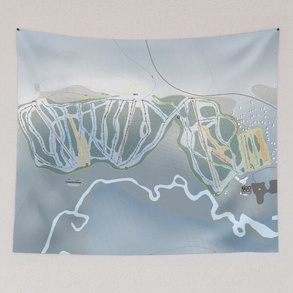 Item preview, Asessippi Resort Trail Map designed and sold by Mapsynergy.