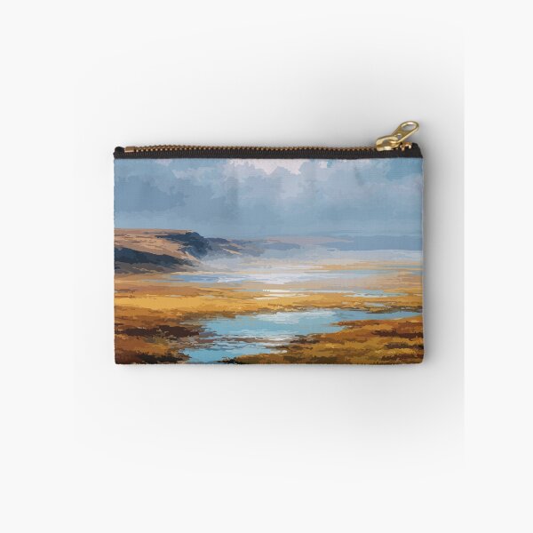 Item preview, Ennadai Lake Northwest Territories Retro Tundra Lake Art designed and sold by TuncGK.