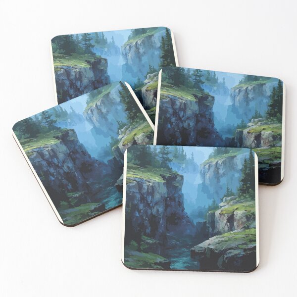 Item preview, Enterprises Northwest Territories Retro Forest Gorge Artwork designed and sold by TuncGK.