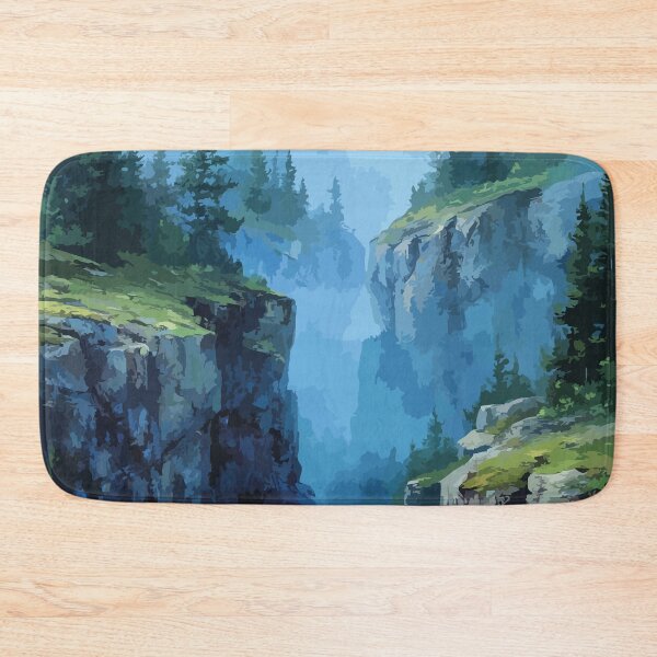 Item preview, Enterprises Northwest Territories Retro Forest Gorge Artwork designed and sold by TuncGK.