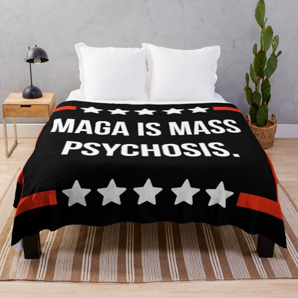 Item preview, MAGA is mass psychosis.  designed and sold by Rachel the Artist .