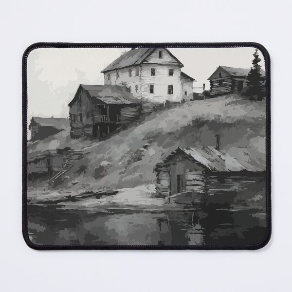 Item preview, Fort Simpson Northwest Territories Vintage Riverside Artwork designed and sold by TuncGK.
