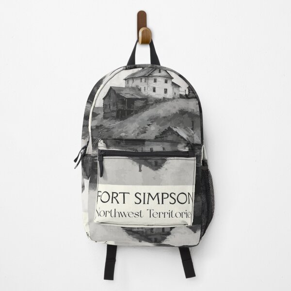 Item preview, Fort Simpson Northwest Territories Vintage Riverside Artwork designed and sold by TuncGK.
