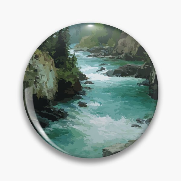Item preview, Fort Smith Northwest Territories Retro River Valley Art designed and sold by TuncGK.