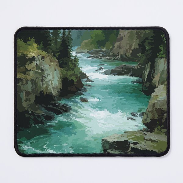 Item preview, Fort Smith Northwest Territories Retro River Valley Art designed and sold by TuncGK.