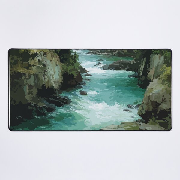 Item preview, Fort Smith Northwest Territories Retro River Valley Art designed and sold by TuncGK.