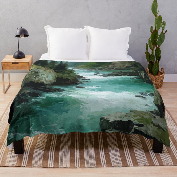 Item preview, Fort Smith Northwest Territories Retro River Valley Art designed and sold by TuncGK.