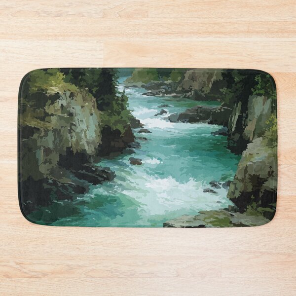 Item preview, Fort Smith Northwest Territories Retro River Valley Art designed and sold by TuncGK.