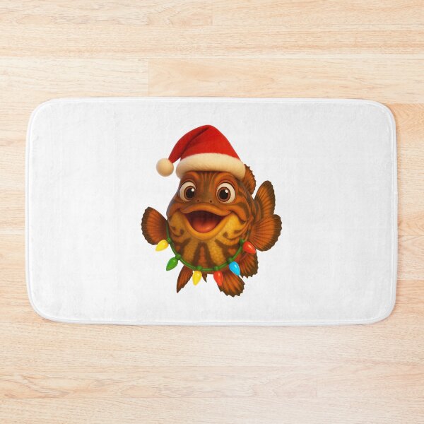 Item preview, Christmas Flathead Perch designed and sold by Sillytoe.
