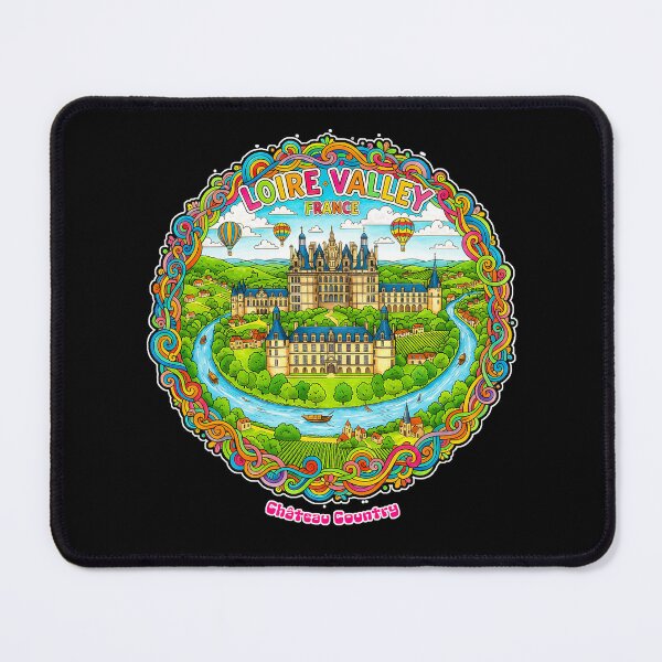 Item preview, Loire Valley • Château Country (France Travel Art) designed and sold by FrancophileFun.