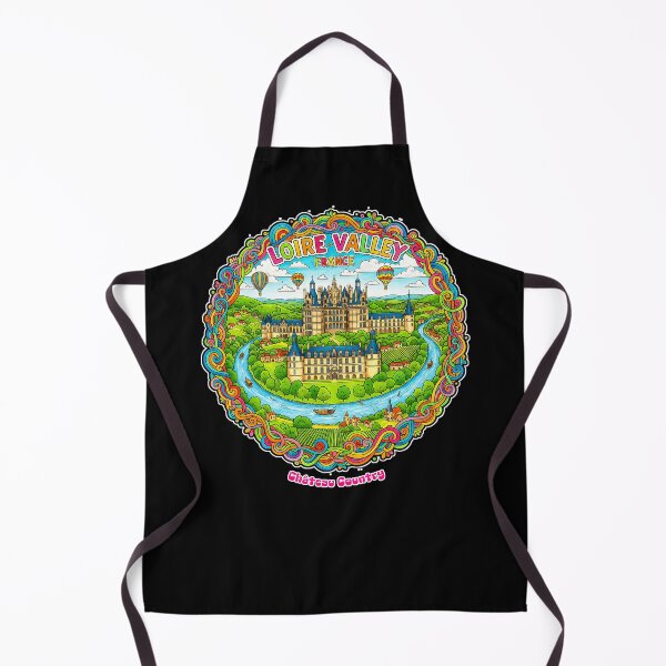 Item preview, Loire Valley • Château Country (France Travel Art) designed and sold by FrancophileFun.