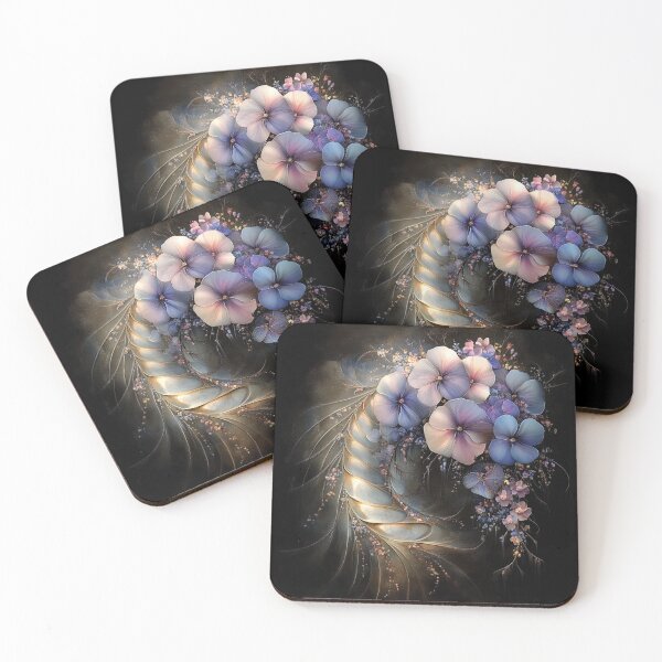Item preview, "Spiral Bloom of the Dreamshell" designed and sold by bloorose.