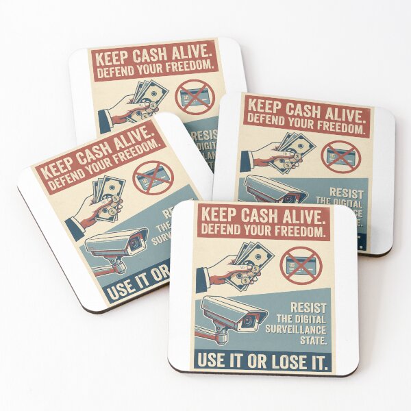 Item preview, Keep Cash Alive- Defend your freedom designed and sold by Funktastic Designs.