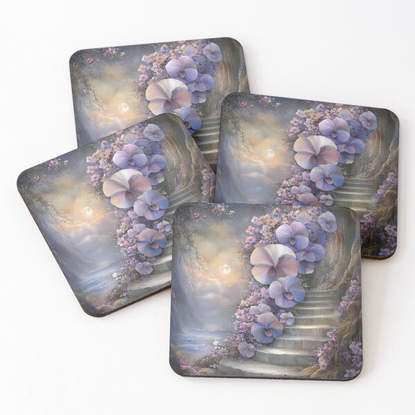 Item preview, "Moonstairs to the Blooming Beyond" designed and sold by bloorose.