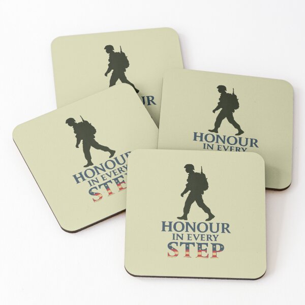 Item preview, Honour In Every Step Soldier Tribute Art designed and sold by ArtComixHaven.