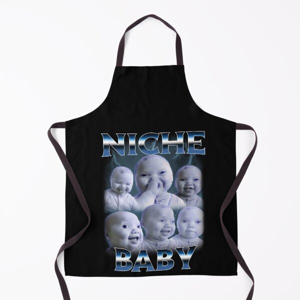 Item preview, Niche Baby AI Holding Back Laugh Genz Meme designed and sold by elderberry.