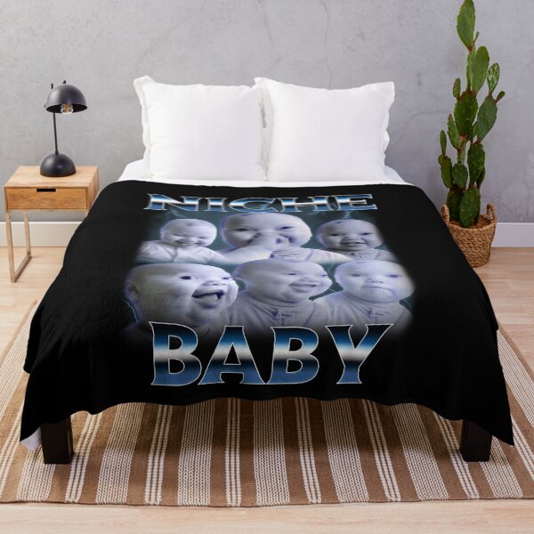 Item preview, Niche Baby AI Holding Back Laugh Genz Meme designed and sold by elderberry.