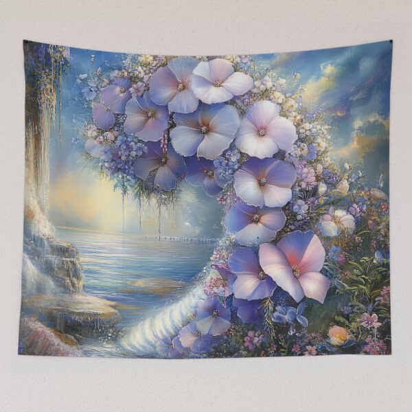 Item preview, "Cascade of Petals from the Water’s Heart" designed and sold by bloorose.