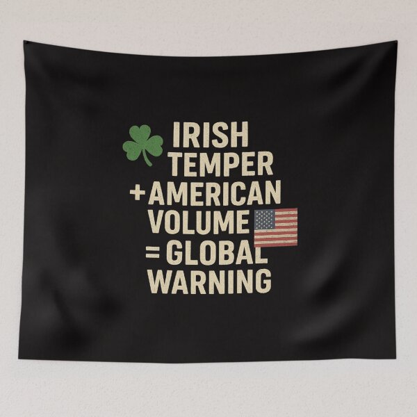 Item preview, Heritage Heat – Irish Temper Meets American Volume designed and sold by MayoToManhattan.