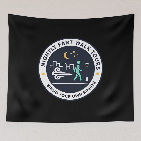 Item preview, Nightly Fart Walk Tours Bring Your Own Breeze designed and sold by elderberry.