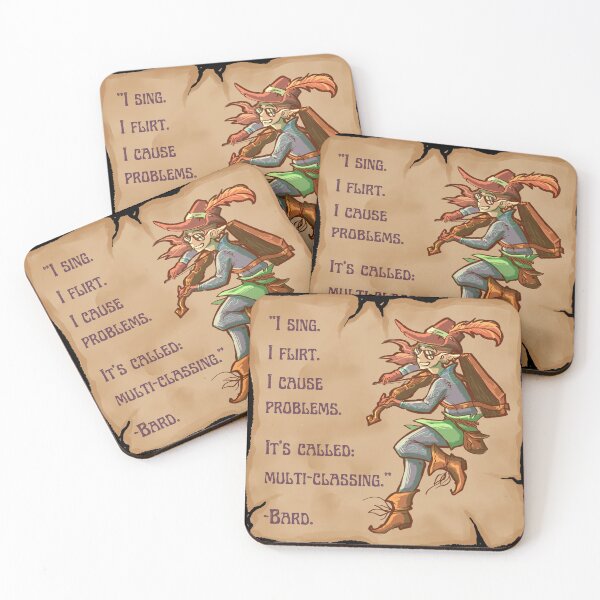Item preview, Funny Bard D&D Shirt – Multi‑classing Quote designed and sold by DanniDan.