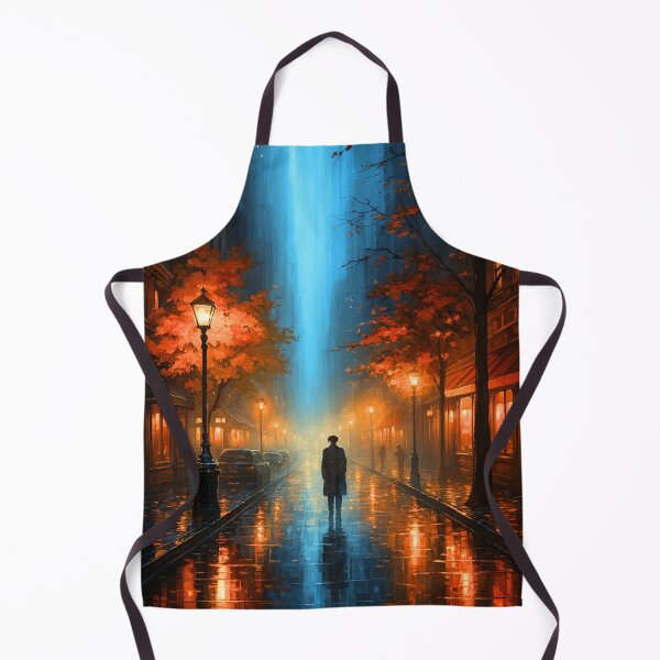 Item preview, Autumn Lights and Silence – Cozy Evening Glow designed and sold by ArtesioByZaber.