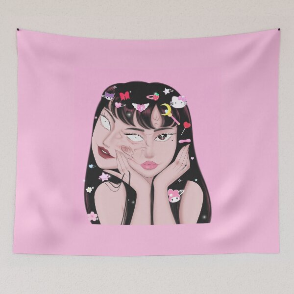 Item preview, Kawaii jhorror manga girl designed and sold by artetriste.