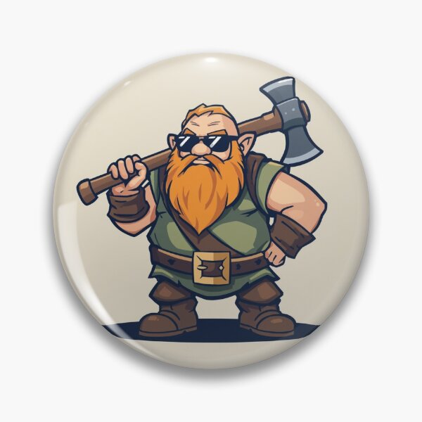 Item preview, Dwarf Bouncer designed and sold by Those Stickers.