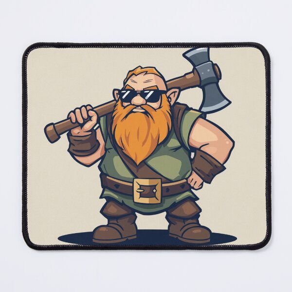 Item preview, Dwarf Bouncer designed and sold by Those Stickers.
