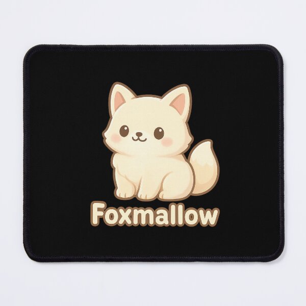 Aperçu de l'œuvre Foxmallow — Renard guimauve kawaii créée et vendue par Dream Machine.
