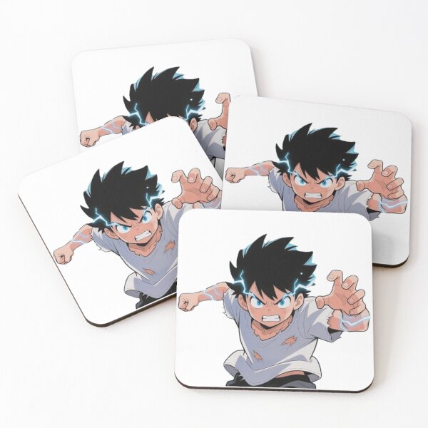 Item preview, Anime Lightning Boy Sticker – Electric Power Action Character Art designed and sold by Subhash1562.
