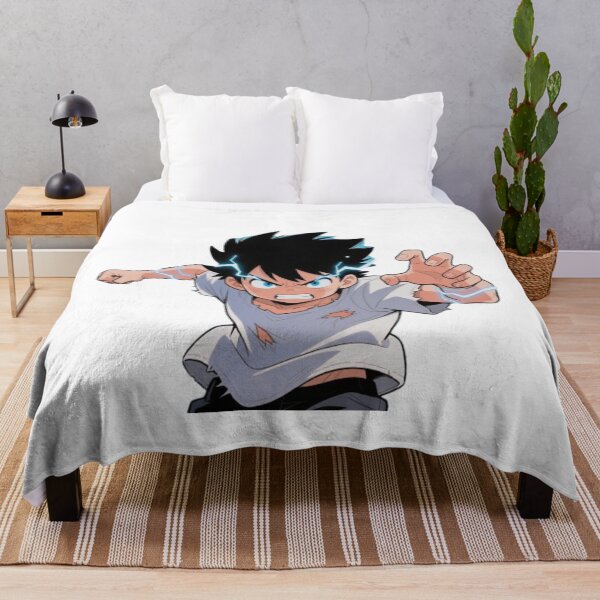 Item preview, Anime Lightning Boy Sticker – Electric Power Action Character Art designed and sold by Subhash1562.