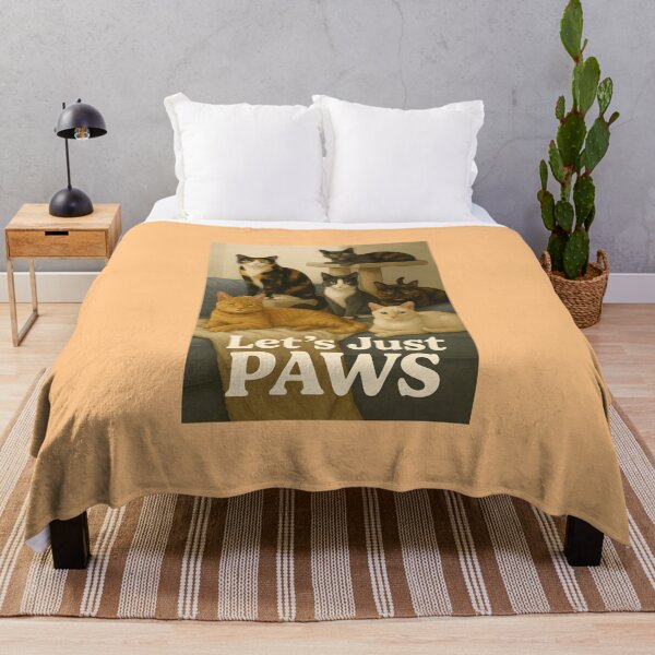 Item preview, Let's just paws. designed and sold by meow station inc.