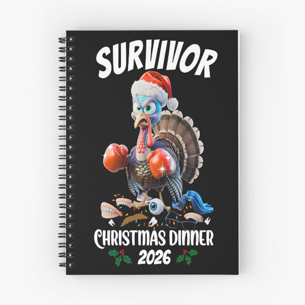 Item preview, Copy of Funny Christmas Turkey Survivor Shirt – Boxing Turkey Xmas Dinner 2026 Tee designed and sold by Visimatic.