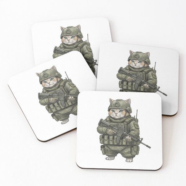 Item preview, Tactical Cat designed and sold by RAWLIFEGRAPHIC.