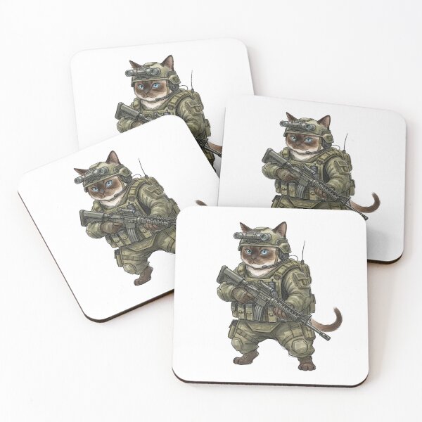 Item preview, Tactical Cat designed and sold by RAWLIFEGRAPHIC.
