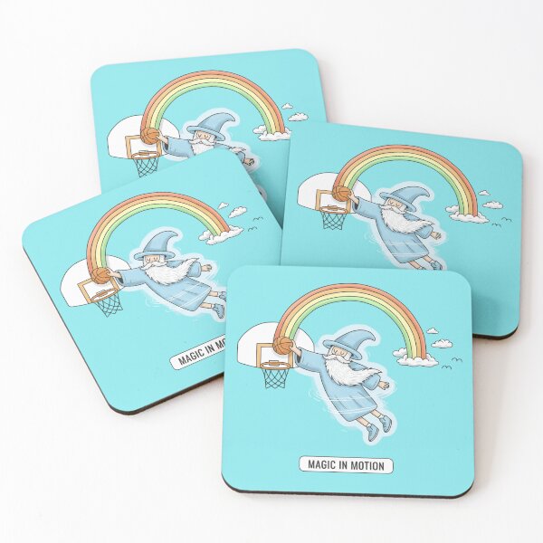 Item preview, Magic Happens on the Court - Rainbow Basketball Wizard designed and sold by ArtPandax.