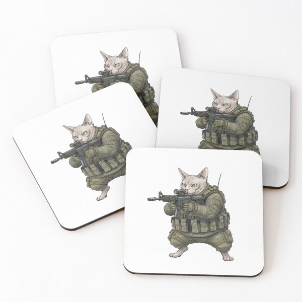 Item preview, Tactical Cat designed and sold by RAWLIFEGRAPHIC.
