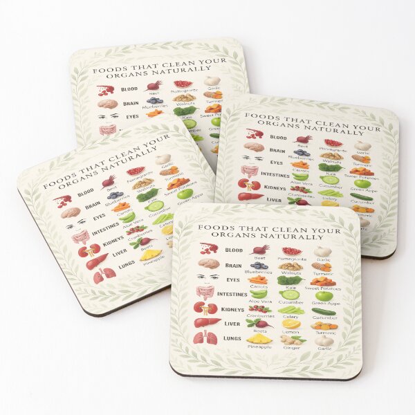 Item preview, Foods That Clean Your Organs Naturally Wellness designed and sold by POD DYNASTY.