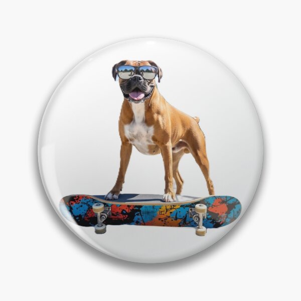 Item preview, Dogs wearing sunglasses: Friendly Boxe designed and sold by josiasalves65.