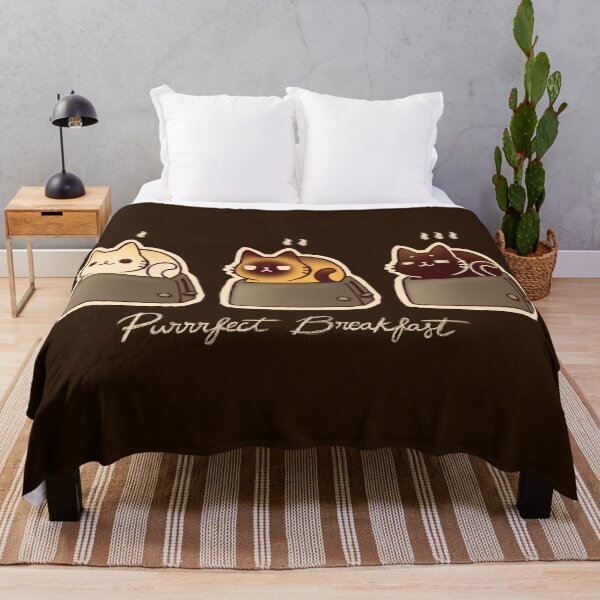 Item preview, Cute Toasted Cats - Purrfect Breakfast designed and sold by BlancaVidal.