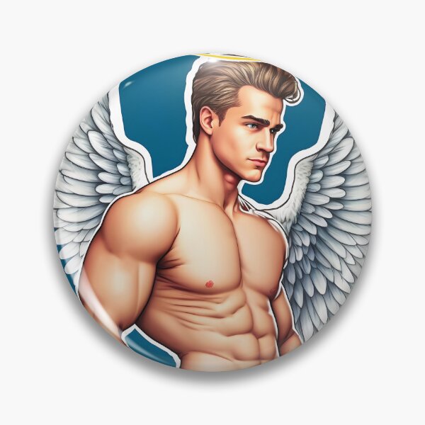 Item preview, Charming Angel Guy designed and sold by therodion.
