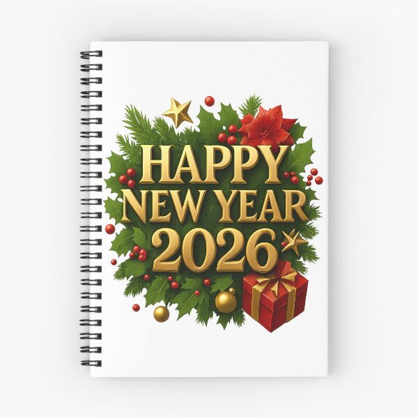 Item preview, Luxury Happy New Year 2026 PNG, Gold 3D Text, Transparent Background, Festive Holiday Clipart designed and sold by FUIRY .