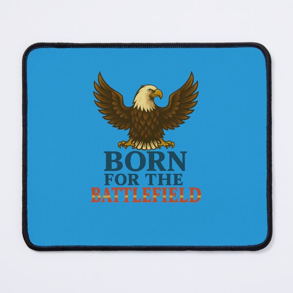 Item preview, Born For The Battlefield Eagle Valor Art designed and sold by ArtComixHaven.