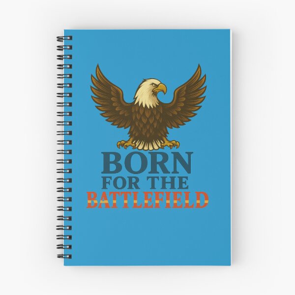 Item preview, Born For The Battlefield Eagle Valor Art designed and sold by ArtComixHaven.