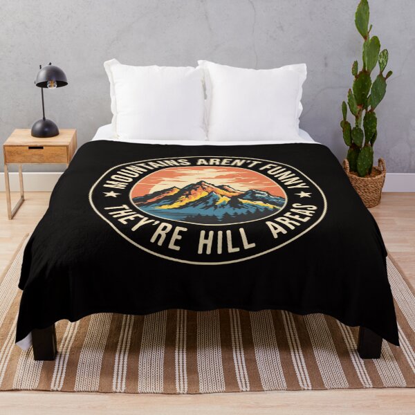 Item preview, Mountains Aren't Just Funny They're Hill Areas designed and sold by andromeda-redd.