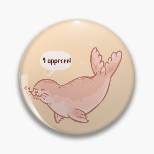Item preview, I approve Seal of Approval designed and sold by Aloe and Monstera.