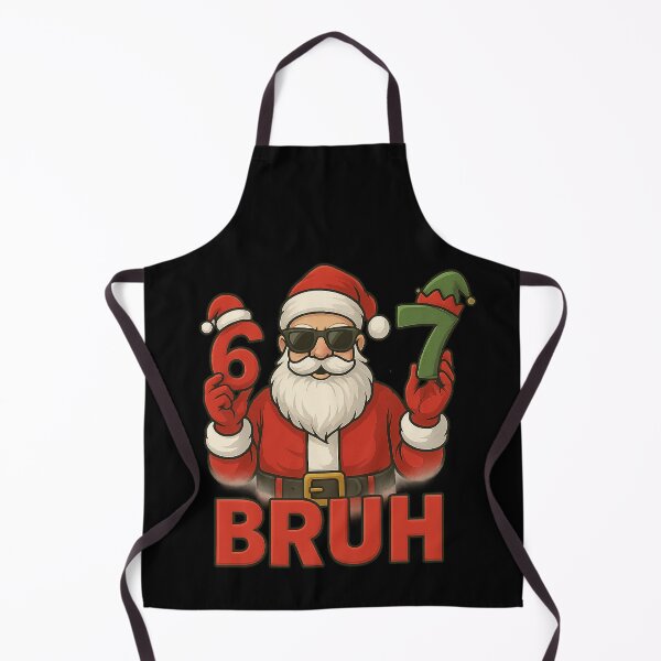 Item preview, Bruh Six Seven 67 Meme 6 7 Elf Santa Christmas designed and sold by IdealDo.