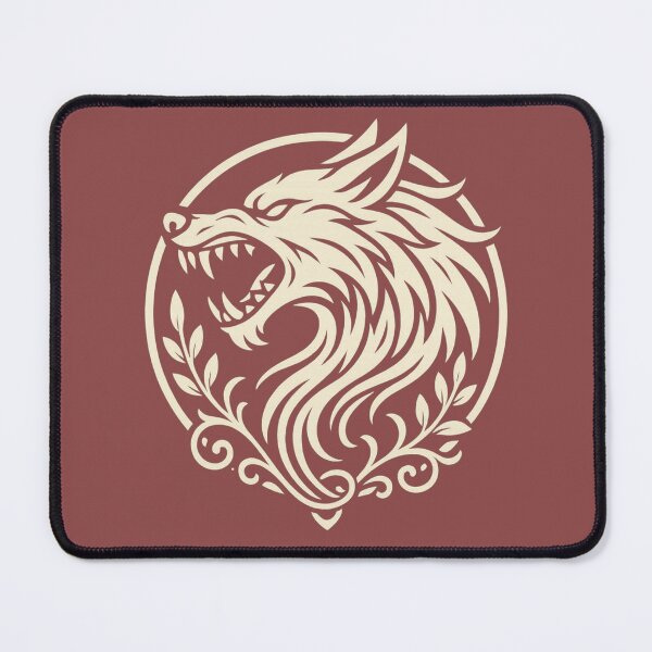Item preview, Fenrir Wolf Sigil – Nordic Viking Symbol designed and sold by MaBakerArt.